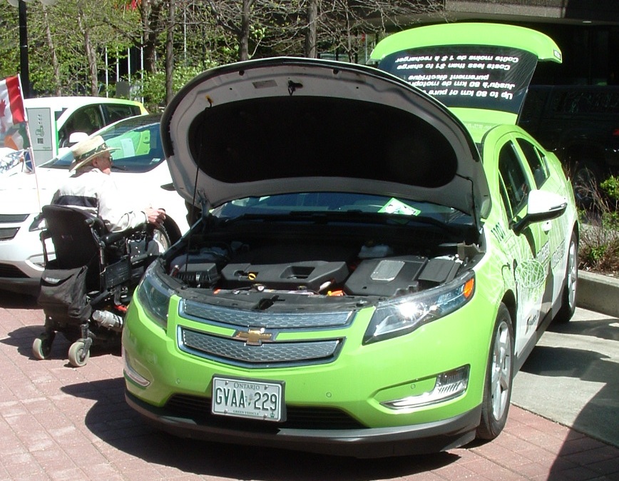 Hydro Ottawa Limited Chevrolet Volt hybrid electric car